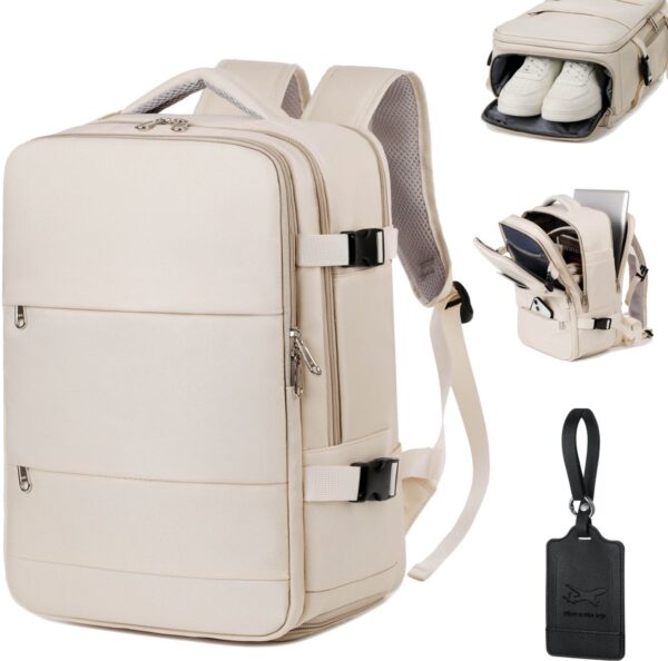 adel handbagage reistas 40x30x20 beige