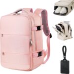 adel handbagage reistas 40x30x20 roze