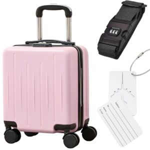 adel handbagage koffer 40x30x20 roze