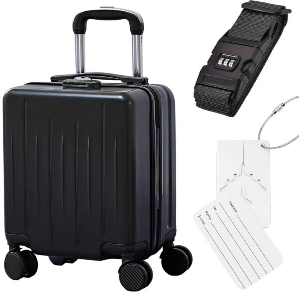 adel handbagage koffer 40x30x20 zwart