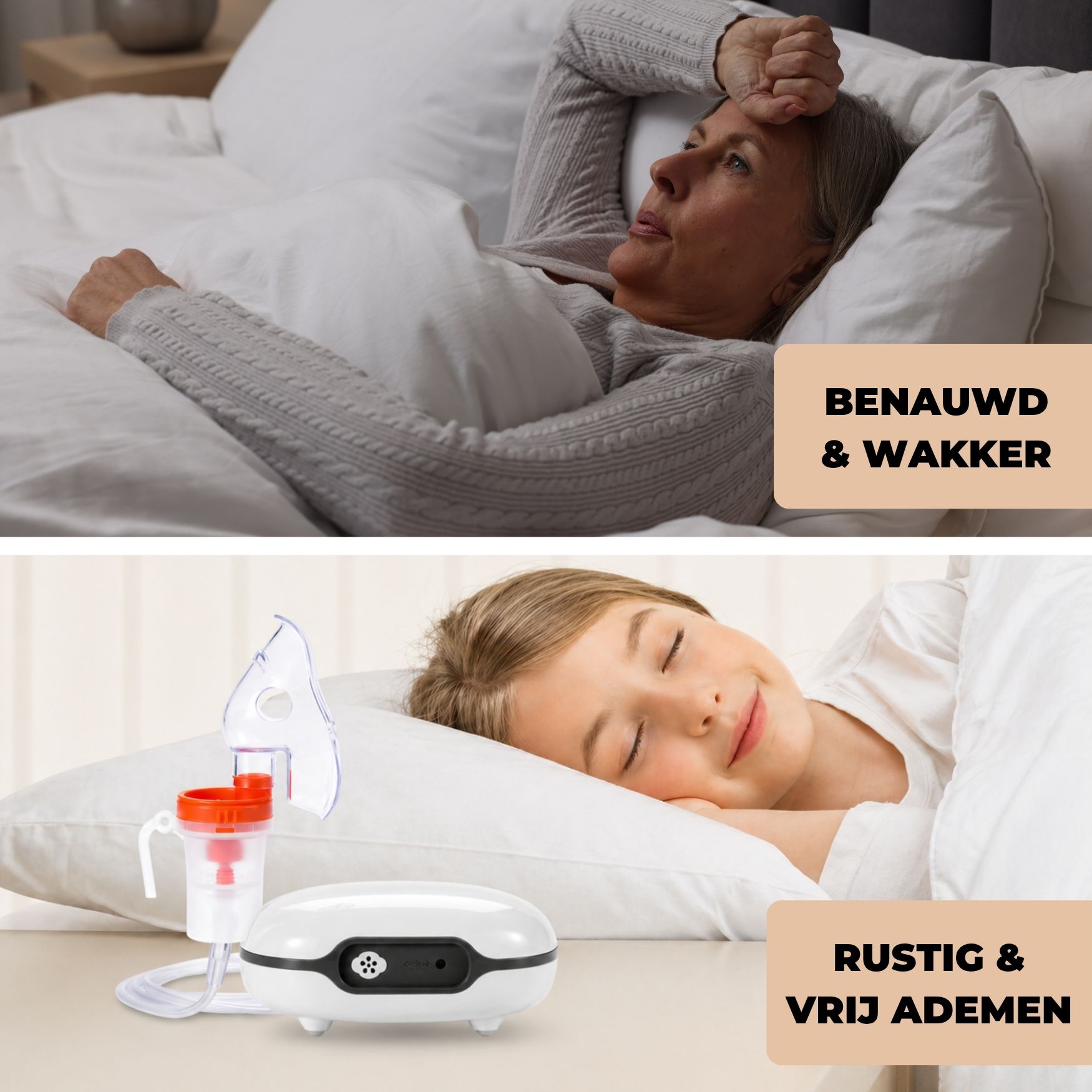 ADEL Inhalator (Vernevelaar / Aerosoltoestel) met Digitaal Display - Volwassenen - Afbeelding 8