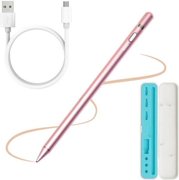 adel stylus pen roze opbergcase