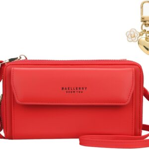 adel telefoontasje crossbody dames rood